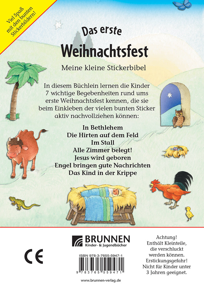 Backcover zum Titel Das erste Weihnachtsfest