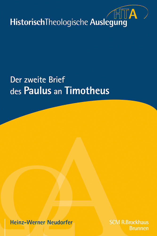 Frontcover zum Titel Der zweite Brief des Paulus an Timotheus