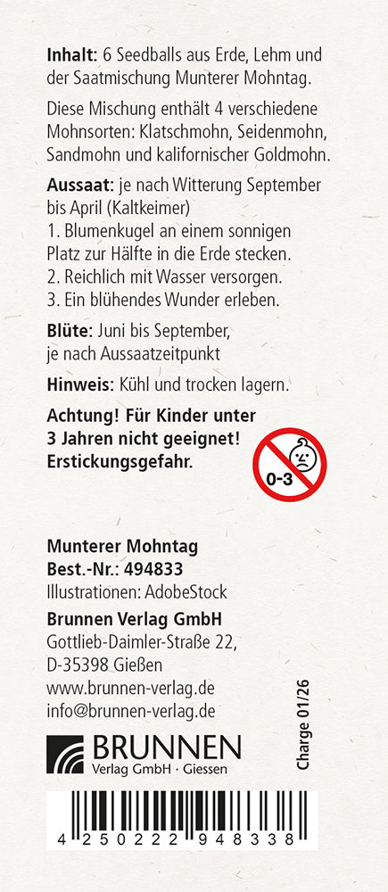 zum Titel Munterer Mohntag