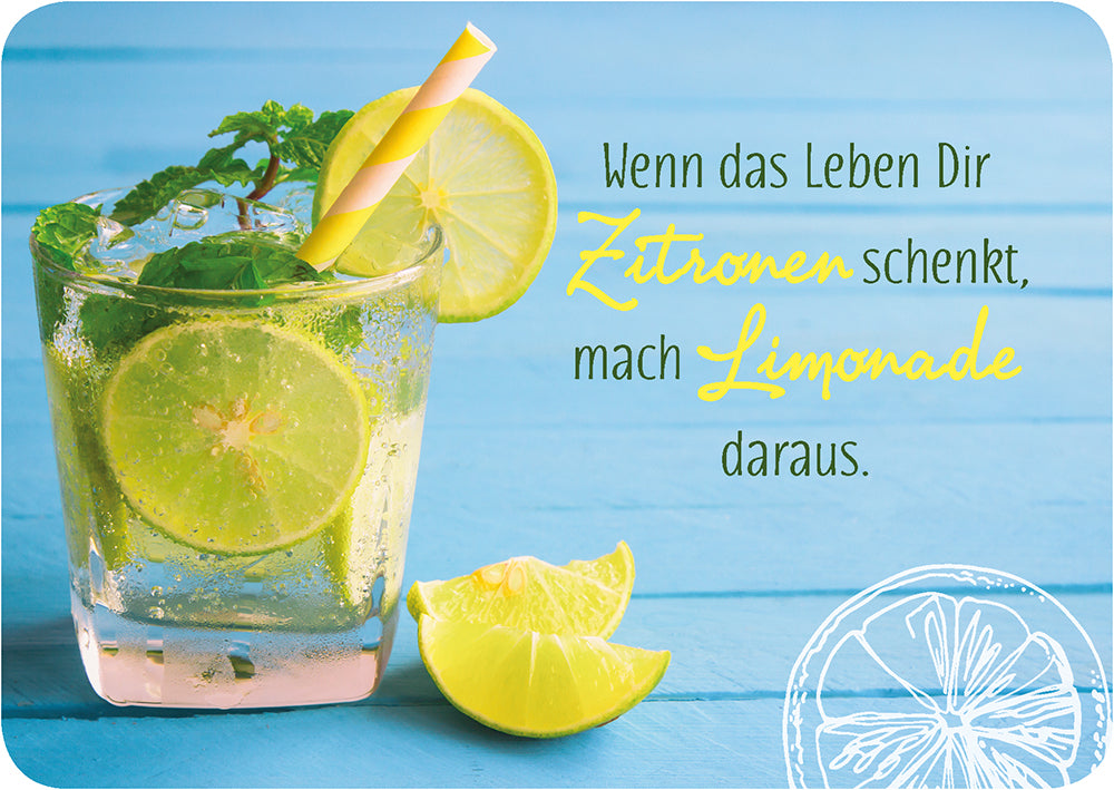 Frontcover zum Titel Wenn das Leben Dir Zitronen schenkt, mach Limonade daraus.