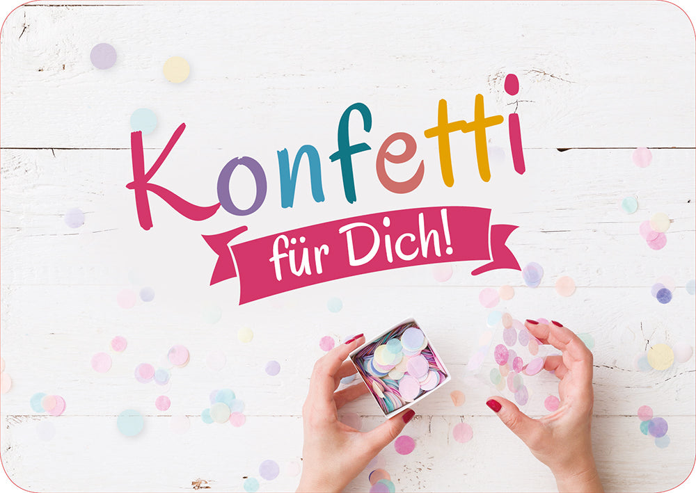 Frontcover zum Titel Konfetti für Dich!