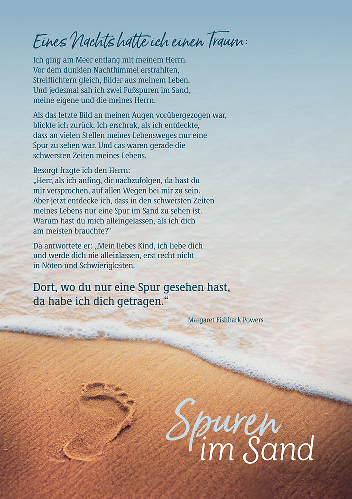 Frontcover zum Titel Spuren im Sand