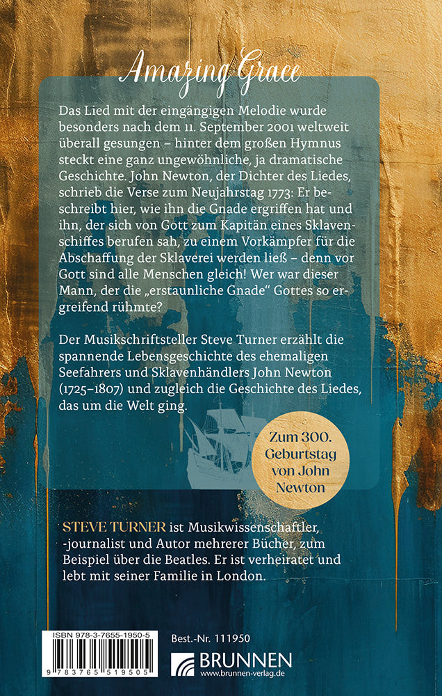 Backcover zum Titel Amazing Grace