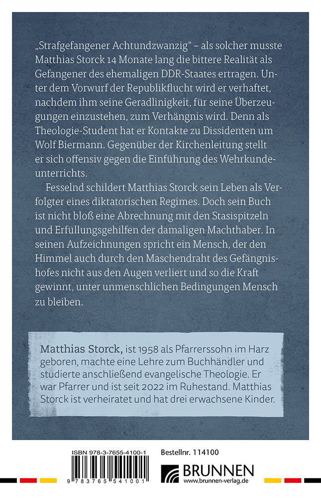 Backcover zum Titel Karierte Wolken