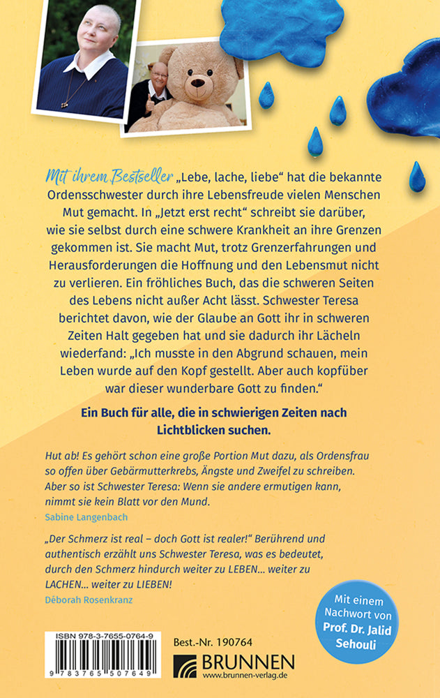Backcover zum Titel Jetzt erst recht ... lebe, lache, liebe!