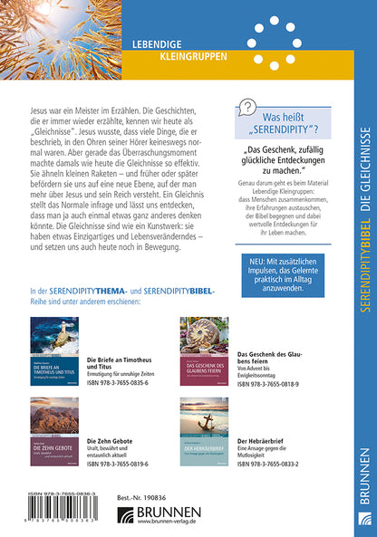 Backcover zum Titel Die Gleichnisse