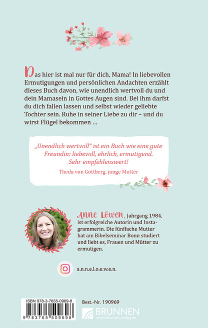 Backcover zum Titel Unendlich wertvoll
