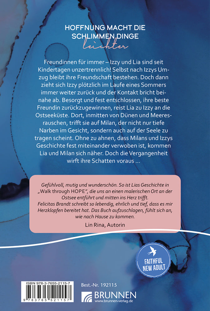 Backcover zum Titel Walk through HOPE
