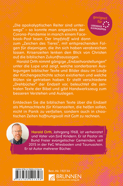 Backcover zum Titel Endzeit - kein Grund zur Panik