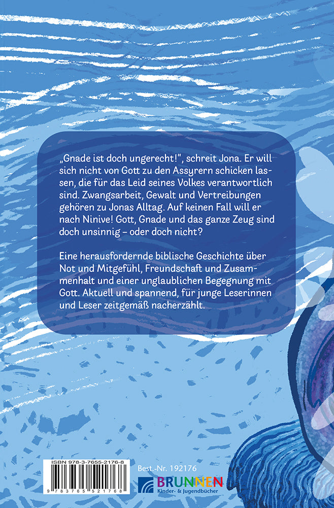 Backcover zum Titel Echt jetzt, Jona?!