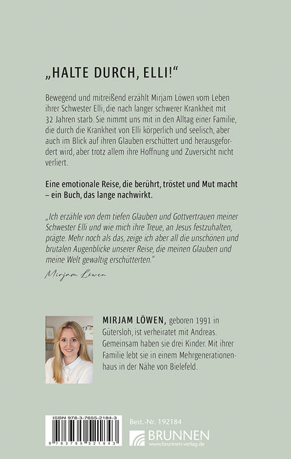 Backcover zum Titel Mutig und stark - Meine Schwester Elli