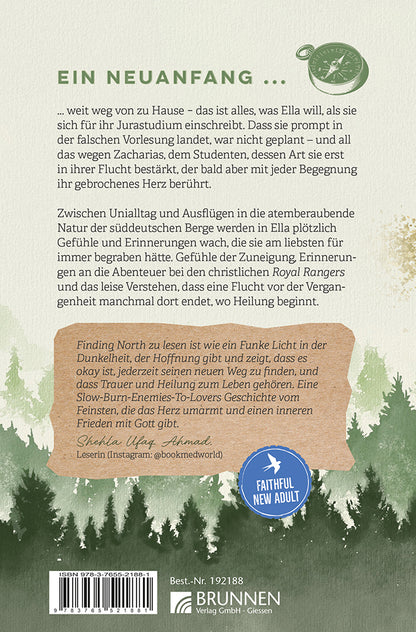 Backcover zum Titel Finding North - Mein Pfad zu Dir