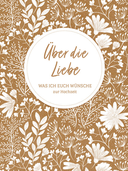 Frontcover zum Titel Über die Liebe - A6 Heft