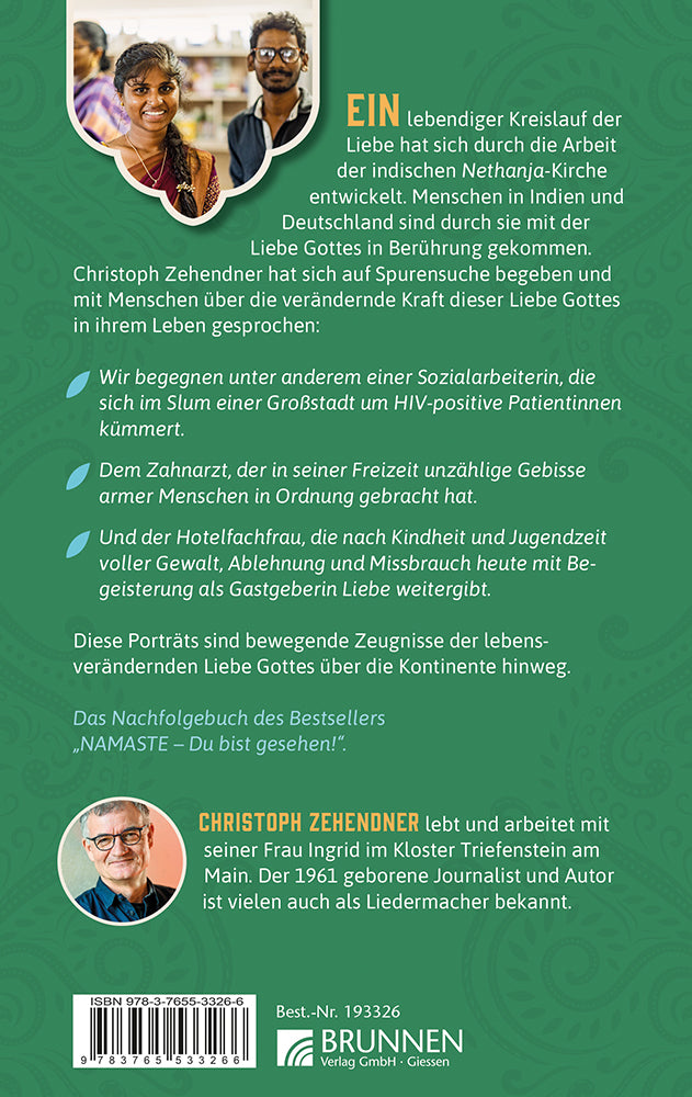 Backcover zum Titel Was zählt, ist die Liebe