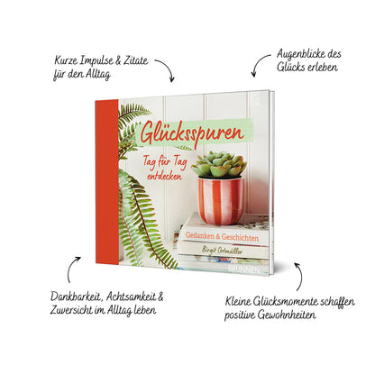 Produktbild zum Titel Glücksspuren Tag für Tag entdecken