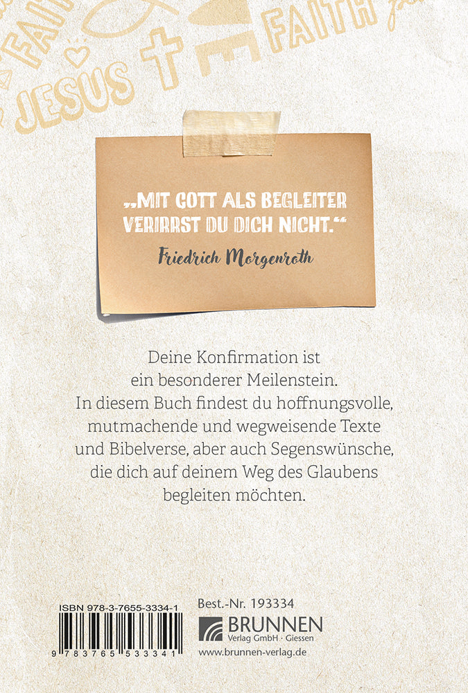 Backcover zum Titel Auf all deinen Wegen - Aufstellbuch
