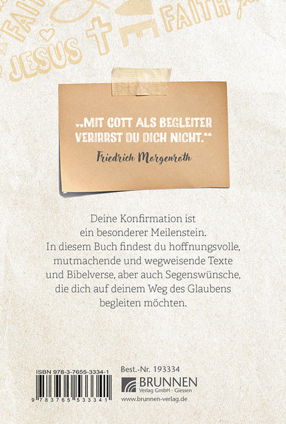 Backcover zum Titel Auf all deinen Wegen - Aufstellbuch