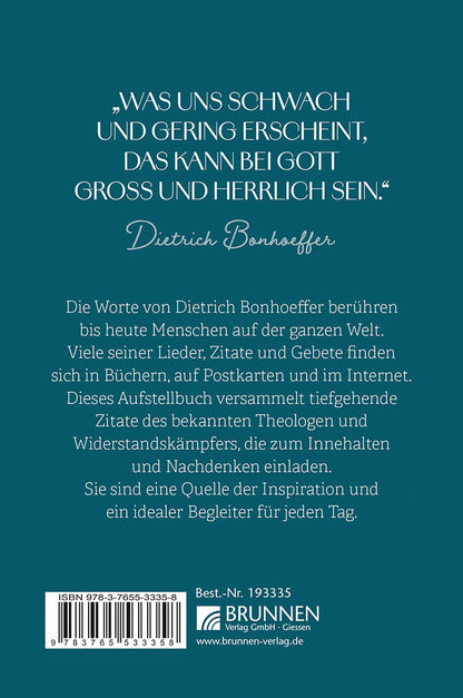 Backcover zum Titel Behütet und getröstet - Aufstellbuch