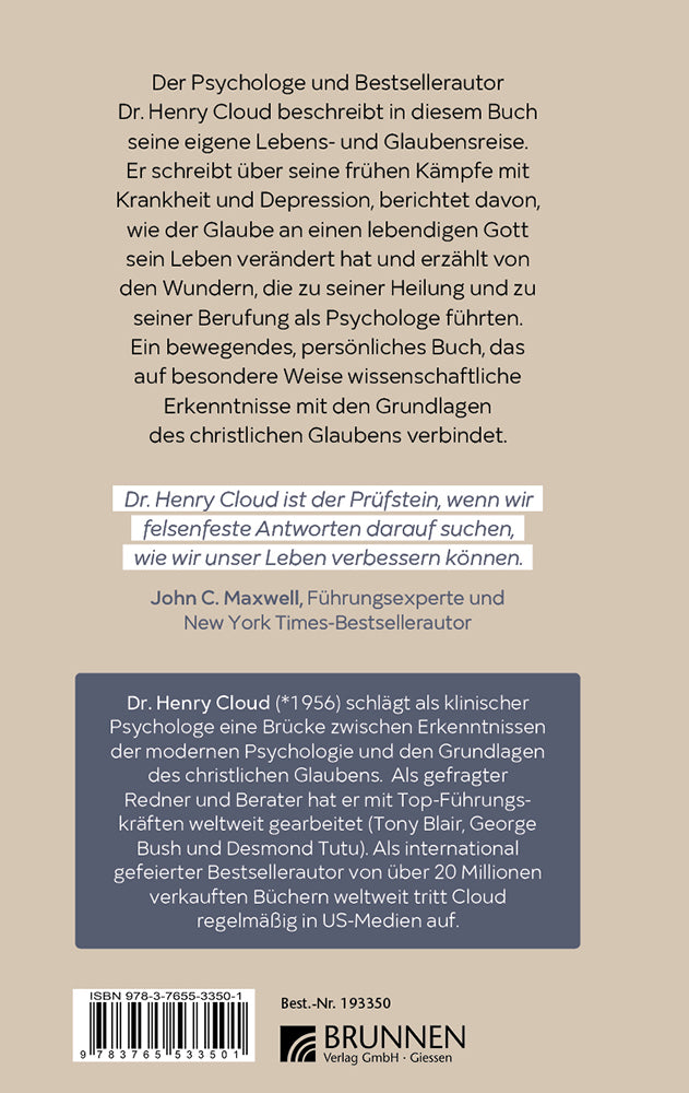 Backcover zum Titel Warum ich glaube