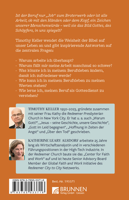 Backcover zum Titel Berufung
