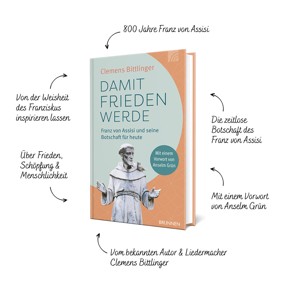 Produktbild zum Titel Damit Frieden werde - Franz von Assisi und seine Botschaft für heute