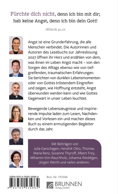 Backcover zum Titel Fürchte dich nicht!