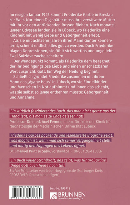 Backcover zum Titel Heute weiß ich, wer ich bin