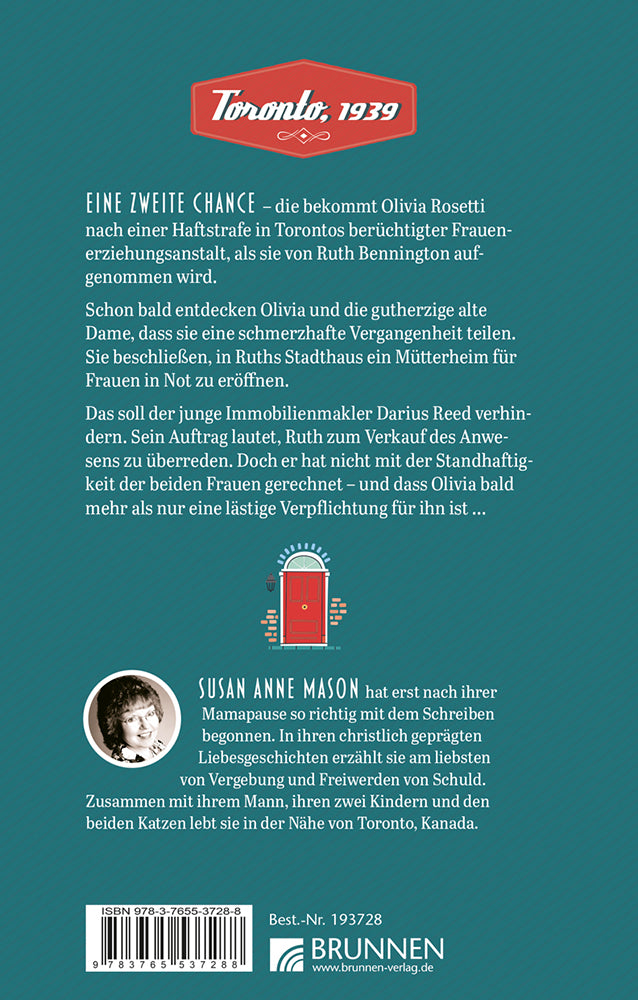 Backcover zum Titel Miss Rosetti und das Haus der Hoffnung