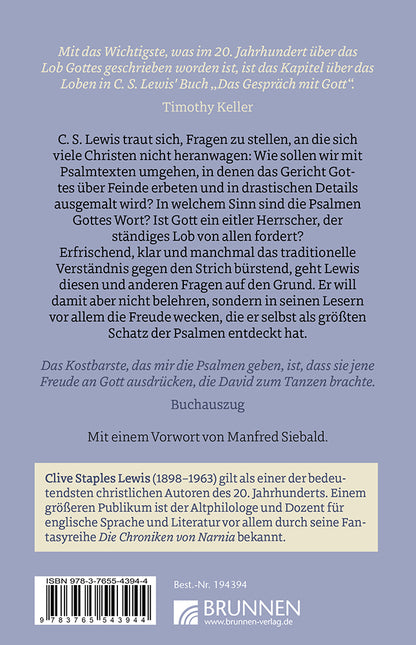 Backcover zum Titel Das Gespräch mit Gott