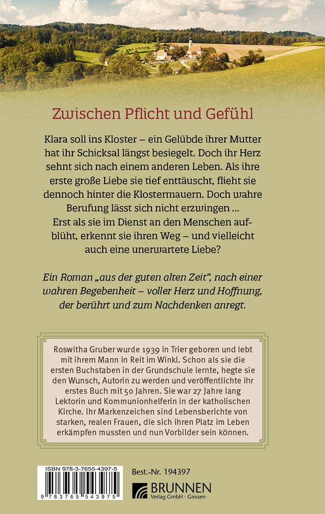 Backcover zum Titel Flucht aus dem Kloster
