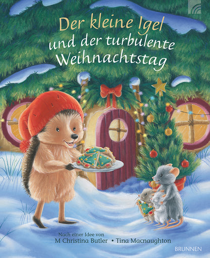 Frontcover zum Titel Der kleine Igel und der turbulente Weihnachtstag