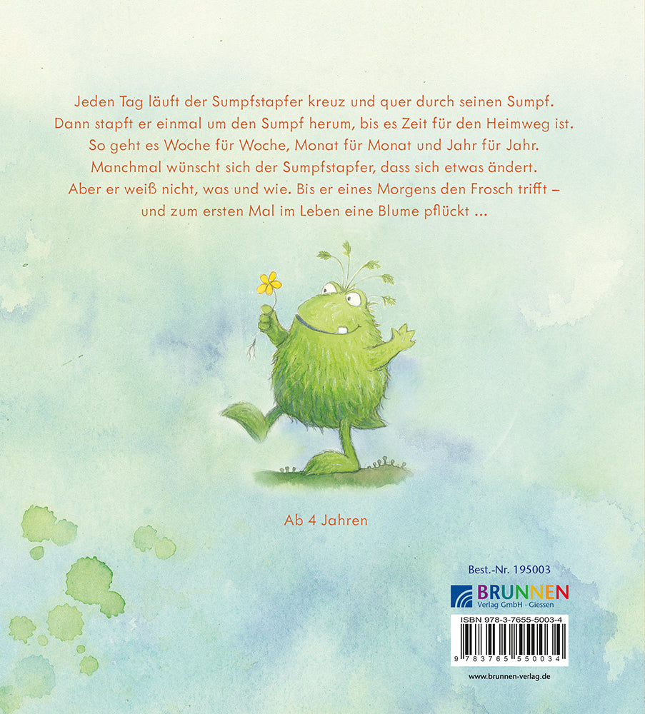 Backcover zum Titel Der Sumpfstapfer