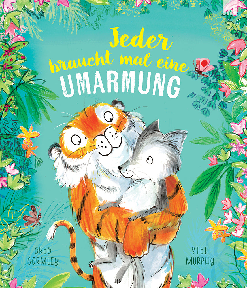 Frontcover zum Titel Jeder braucht mal eine Umarmung