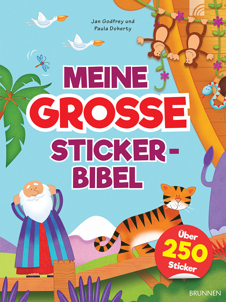 Frontcover zum Titel Meine große Stickerbibel