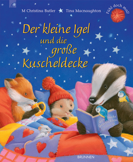 Frontcover zum Titel Der kleine Igel und die große Kuscheldecke