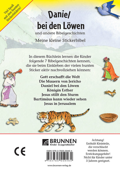 Backcover zum Titel Daniel bei den Löwen