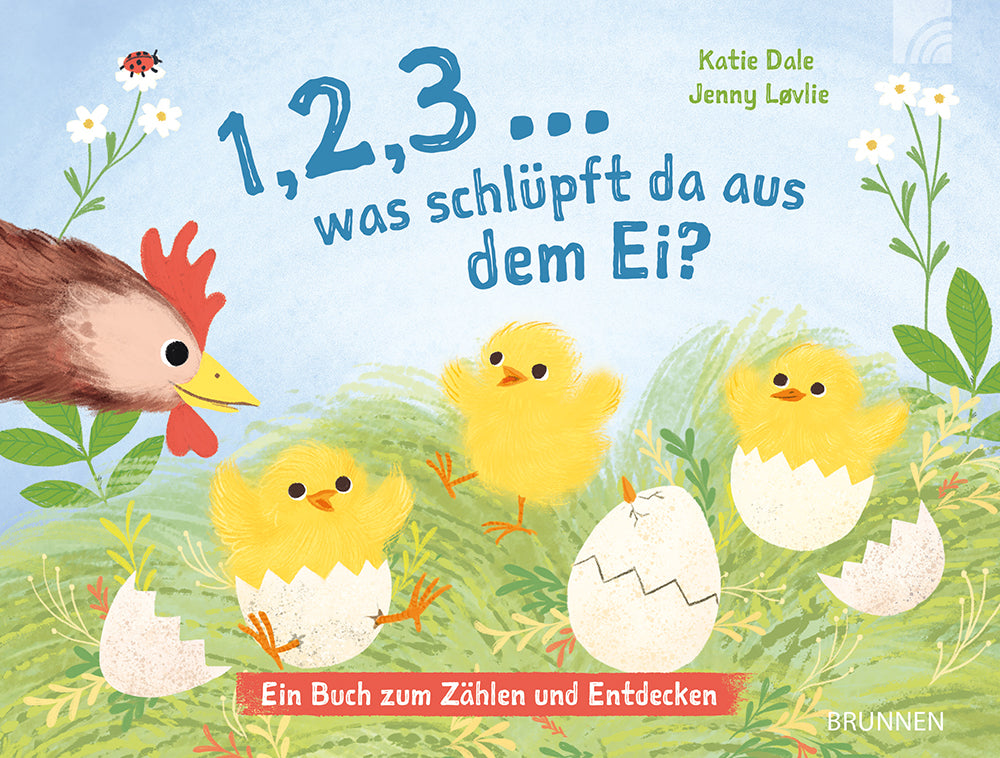 Frontcover zum Titel 1, 2, 3 ... was schlüpft da aus dem Ei?