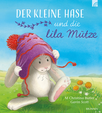 Frontcover zum Titel Der kleine Hase und die lila Mütze