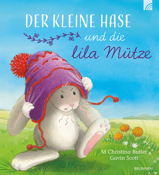 Frontcover zum Titel Der kleine Hase und die lila Mütze