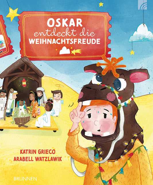 Frontcover zum Titel Oskar entdeckt die Weihnachtsfreude
