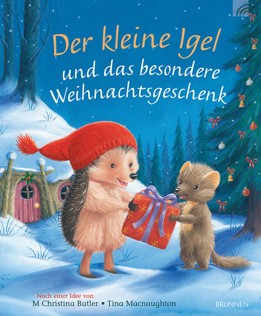 Frontcover zum Titel Der kleine Igel und das besondere Weihnachtsgeschenk