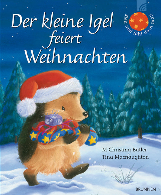 Frontcover zum Titel Der kleine Igel feiert Weihnachten