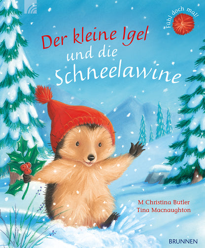Frontcover zum Titel Der kleine Igel und die Schneelawine