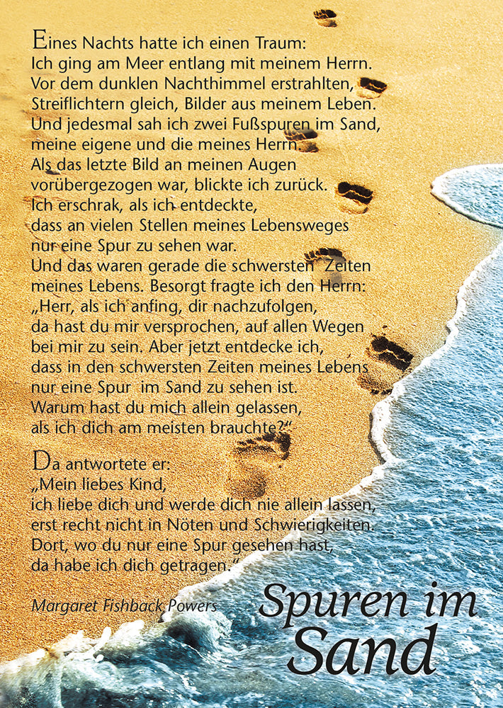 Frontcover zum Titel Spuren im Sand (PK 12 Ex.)