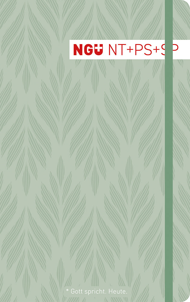 Frontcover zum Titel Neues Testament mit Psalmen und Sprüchen - Design-Edition grün