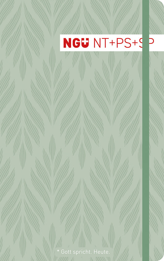 Frontcover zum Titel Neues Testament mit Psalmen und Sprüchen - Design-Edition grün