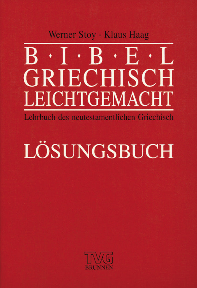 Frontcover zum Titel Bibelgriechisch leicht gemacht
