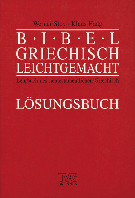 Frontcover zum Titel Bibelgriechisch leicht gemacht
