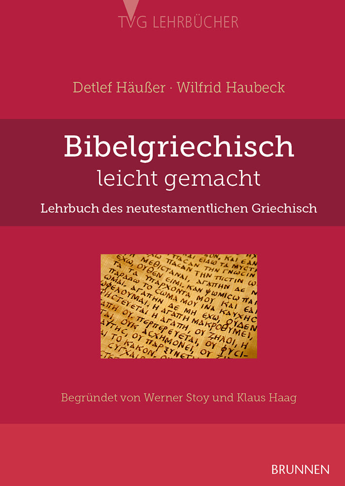 Frontcover zum Titel Bibelgriechisch leicht gemacht