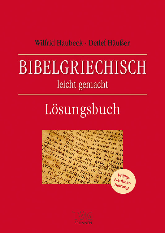 Frontcover zum Titel Bibelgriechisch leicht gemacht